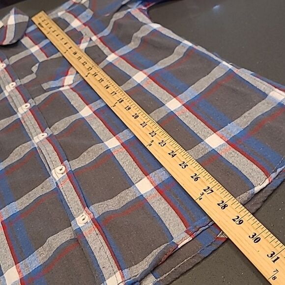 Burnside Plaid Button Down Shirt - Picture 5 of 11